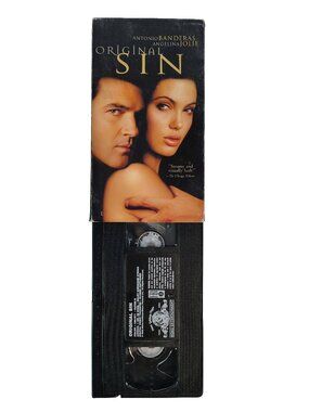 (2001) Original Sin Rated R Thriller/Romance VHS Cassette Tape